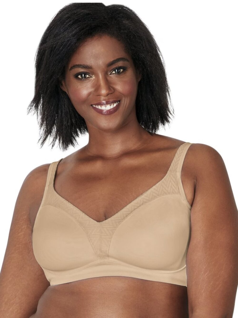 Playtex Women's 18 Hour Bounce Control Wire Free Bra Taupe NWT
